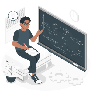 professora no quadro